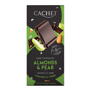 ALMONDS & PEAR Dark Chocolate