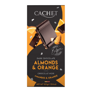 ALMONDS & ORANGE Dark Chocolate
