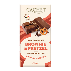 BROWNIE AND PRETZEL Milk Chocolate